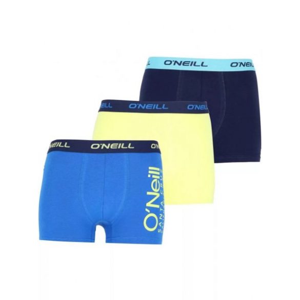 Oneill Men boxer ONeill side logo & plain 3-pack Férfi fehérnemű - SM-900463-7000