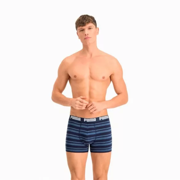 Puma PUMA HERITAGE STRIPE BOXER 2 Férfi fehérnemű - SM-907838-04
