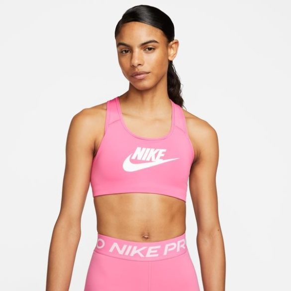 Nike Nike Swoosh-Women's Medium-Support Graphic Sports Bra Női sportmelltartó - SM-DM0579-684