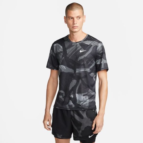 Nike Nike Dri-FIT Miler-Men's Short-Sleeve Camo Running Top FÃ©rfi póló - SM-DQ4736-010