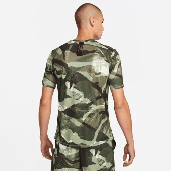 Nike Nike Dri-FIT Miler-Men's Short-Sleeve Camo Running Top Férfi póló - SM-DQ4736-386