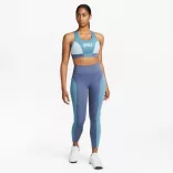 Nike Nike Swoosh-Women's Medium-Support 1-Piece Pad Logo Sports Bra Női sportmelltartó - SM-DQ5134-440