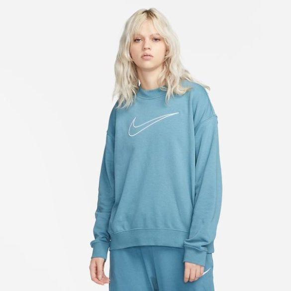 Nike Nike Dri-FIT Get Fit-Women's Graphic Crewneck Sweatshirt Női pulóver - SM-DQ5542-440