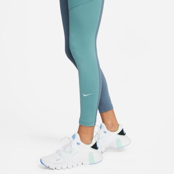 Nike Nike One-Womens Mid-Rise 7/8 Color-Block Training Leggings