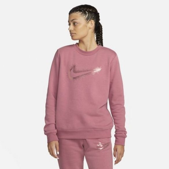Nike Nike Sportswear Club Fleece-Women's Logo Crew-Neck Sweatshirt Női pulóver - SM-DQ6774-667