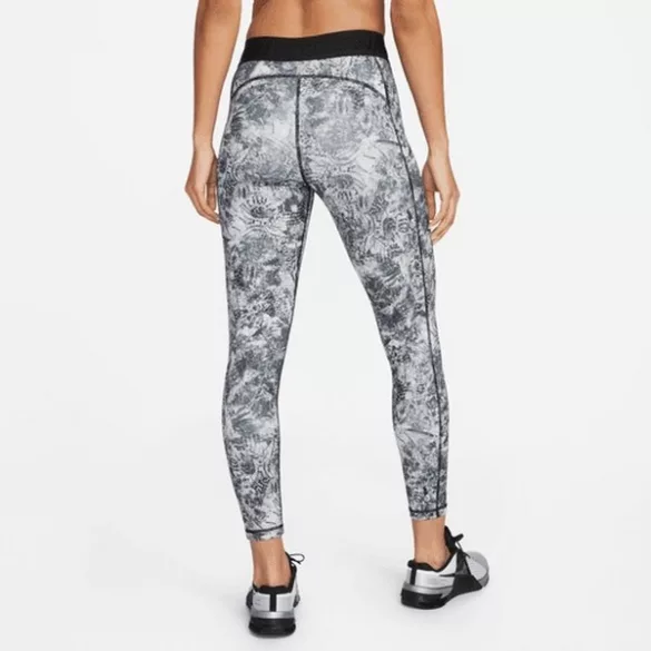 Nike Nike Pro Dri-FIT Womens Mid-Rise 7/8 All-Over-Print Leggings Női nadrág - SM-DX0211-010