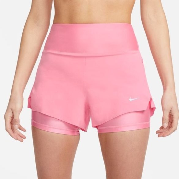 Nike Nike Dri-FIT Swift Womens Mid-Rise 3" 2-in-1 Running Shorts with Pockets Női rövidnadrág - SM-DX1029-611