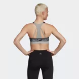 Adidas AM AI Q3 BRA MGSOGR/PRINT Női sportmelltartó - SM-DX7543