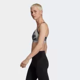 Adidas AM AI Q3 BRA MGSOGR/PRINT Női sportmelltartó - SM-DX7543