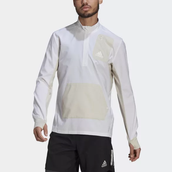 Adidas 1/2 ZIP P.B M Férfi pulóver - SM-GP6487