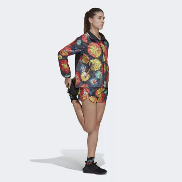 Adidas RNFAST FLWR JKT Női kabát - SM-HB3275