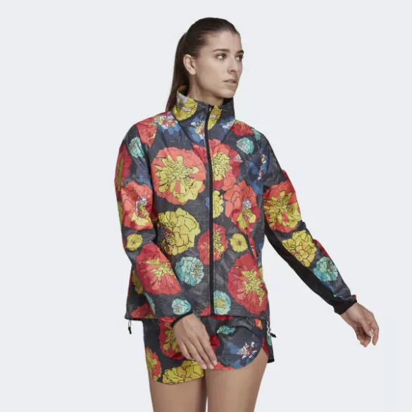 Adidas RNFAST FLWR JKT Női kabát - SM-HB3275