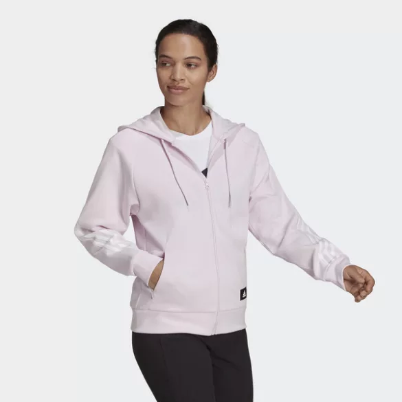 Adidas W FI 3S FZ REG Női pulóver - SM-HE1657