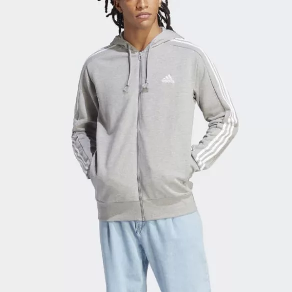 Adidas M 3S FT FZ HD FÃ©rfi pulóver - SM-IC9833