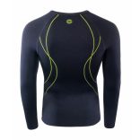 HI-TEC IKAR TOP Férfi aláöltözet - SM-IKAR-TOP-BLACK-LIME-PUNCH