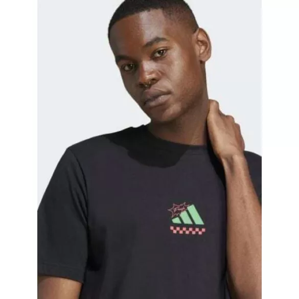 Adidas M L PIZZA TEE Férfi póló - SM-JM0347