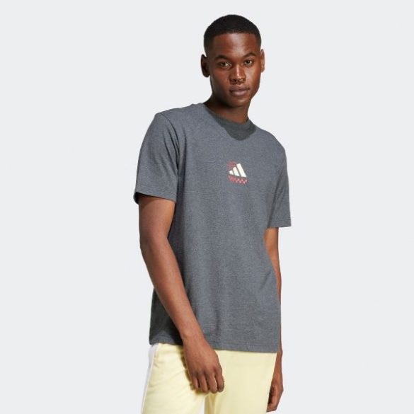 Adidas M L PIZZA TEE Férfi póló - SM-JN2400