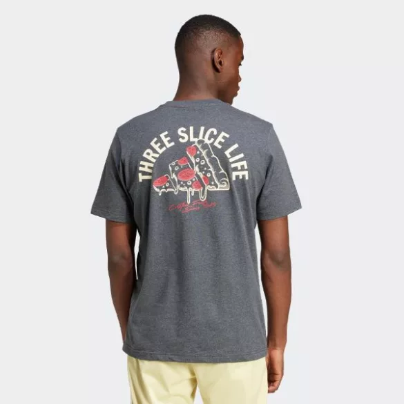 Adidas M L PIZZA TEE Férfi póló - SM-JN2400