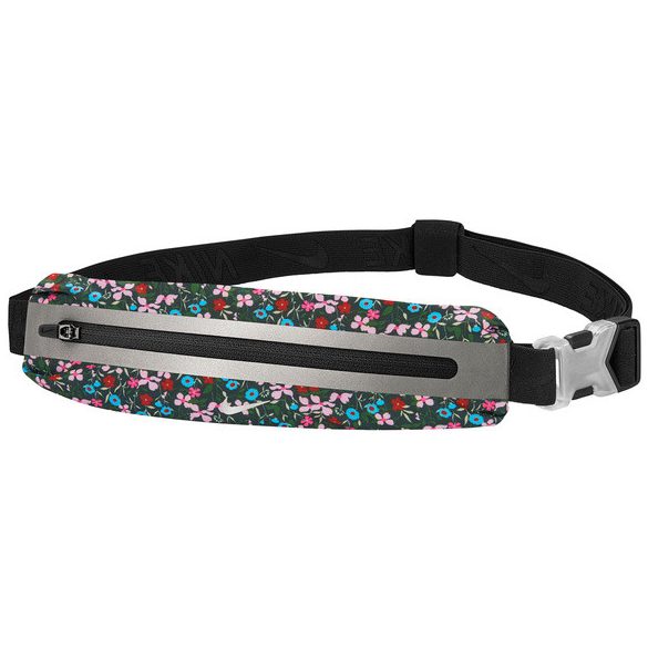 Nike EQ NIKE SLIM WAIST PACK 2.0 PRINTED BLACK/BLACK/WHITE Unisex táska - SM-N.000.3591.082