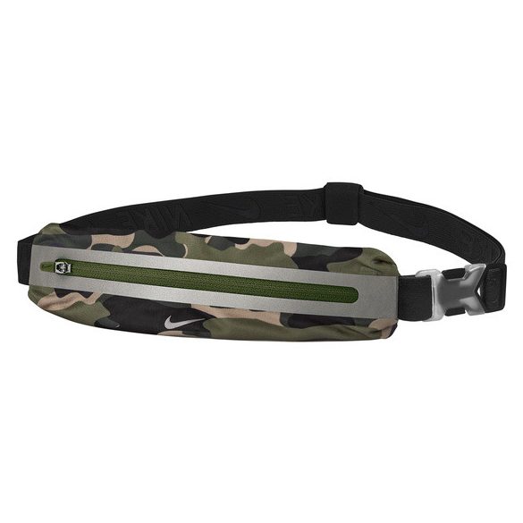 Nike EQ NIKE SLIM WAIST PACK 2.0 PRINTED MEDIUM OLIVE/BLACK/SILVER Unisex táska - SM-N.000.3591.907