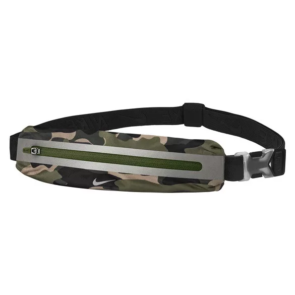 Nike NIKE SLIM WAIST PACK 2.0 PRINTED MEDIUM OLIVE/BLACK/SILVER Unisex táska - SM-N.000.3591.907