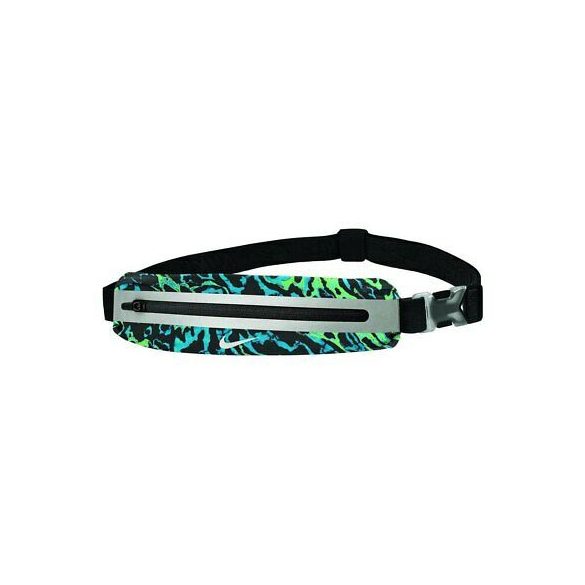 Nike EQ NIKE PRINTED SLIM WAISTPACK JUNIPER FOG/BRIGHT CERULEAN/BLACK/SILVER Unisex táska - SM-N.000.3591.974