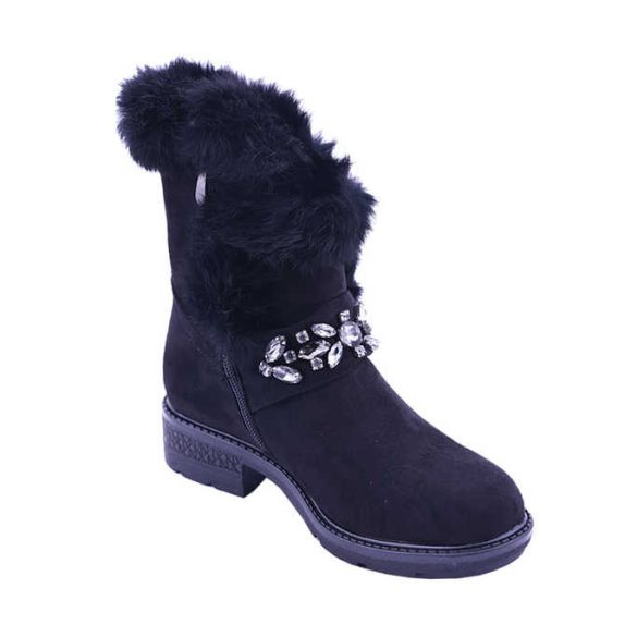 Graf n Berg női bokacsizma - T451-K439 Black