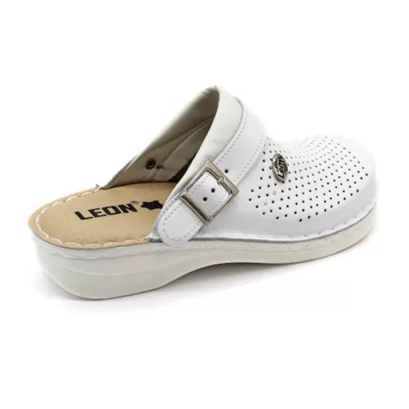 Leon Comfort férfi papucs - V202M Feher