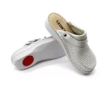 Leon Comfort férfi papucs - V202M Feher