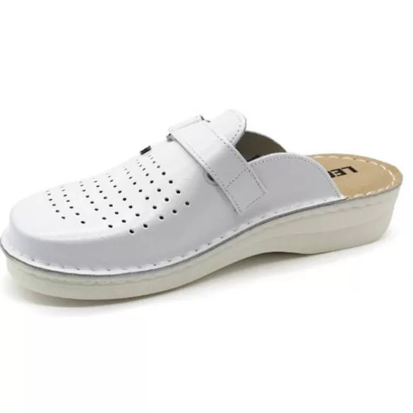 Leon Comfort férfi papucs - V230M Feher