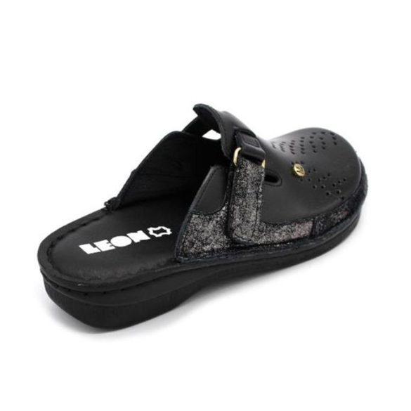 Leon Comfort női papucs - V261 Fekete