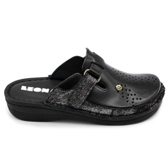 Leon Comfort női papucs - V261 Fekete