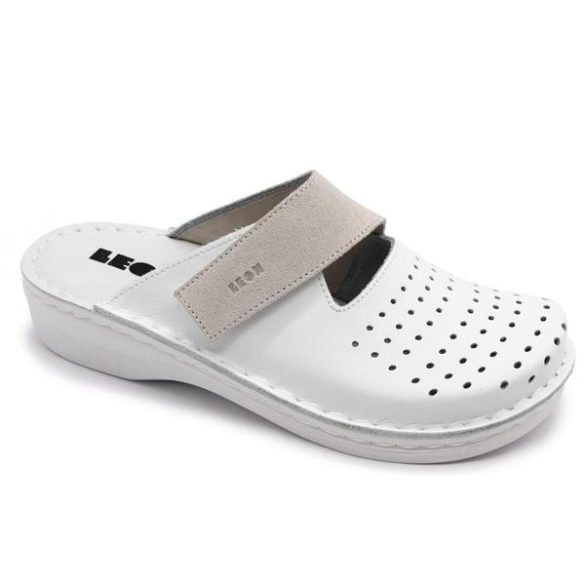 Leon Comfort női papucs - V265 feher