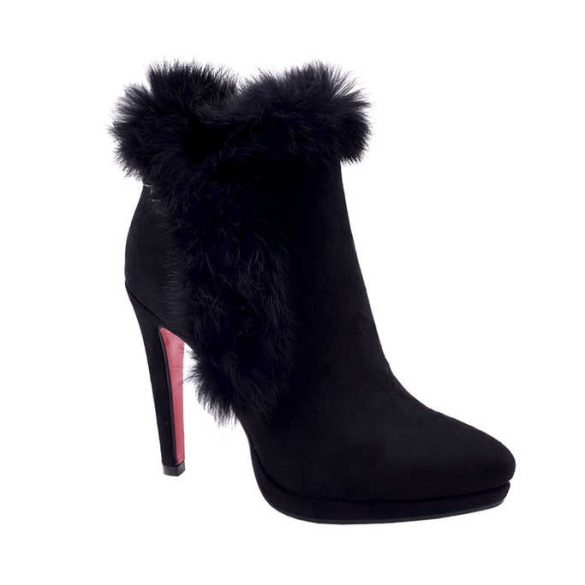 Graf n Berg női bokacsizma - WL133-797 Black