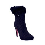 Graf n Berg női bokacsizma - WL133-Q255 Black