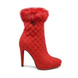 Graf n Berg női bokacsizma - WL133-Q255 Red