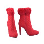 Graf n Berg női bokacsizma - WL133-Q255 Red