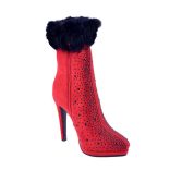 Graf n Berg női bokacsizma - WL133-Q256 Red