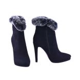 Graf n Berg női bokacsizma - WL133-S357 Black