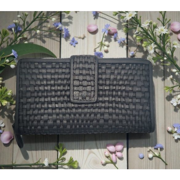 Pénztárcák női pénztárca - p1217-feketefon