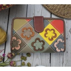 Pénztárcák női pénztárca - p609-virag3
