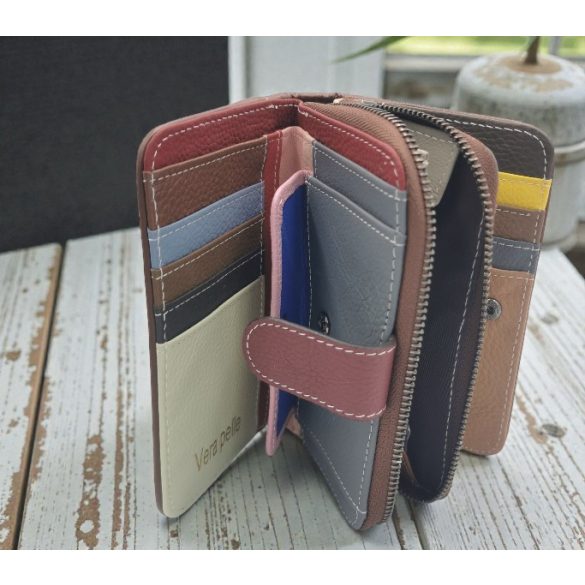 Pénztárcák női pénztárca - p609-virag3