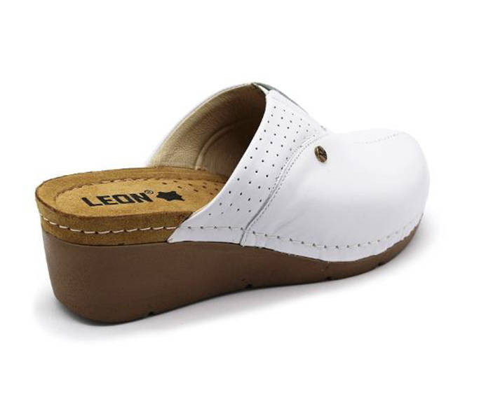 Leon Comfort női papucs - 1002 Feher
