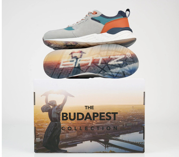 Batz férfi cipő - Budapest Grey