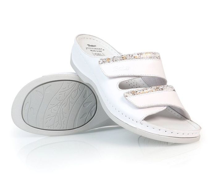 Batz női papucs - Rea Gold-White