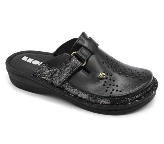 Leon Comfort női papucs - V261 Fekete